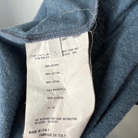 Miu Miu Blue Mini Dress - Picture 7 of 7